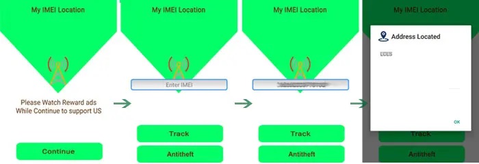 تحديد موقع هاتف بواسطة IMEI
