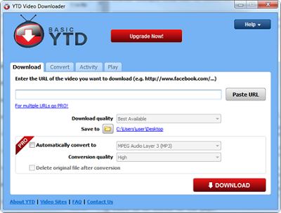برنامج YoUtube YTD Video Downloader